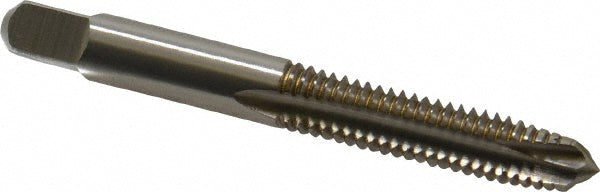 Cleveland C57152 Spiral Point Tap 5/16-18, UNC, 3 Flutes, Plug, 3B, High Speed Steel, Bright Finish