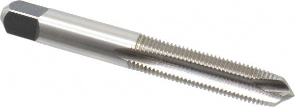 Cleveland C57181 Spiral Point Tap 3/8-24, UNF, 3 Flutes, Plug, 3B, High Speed Steel, Bright Finish