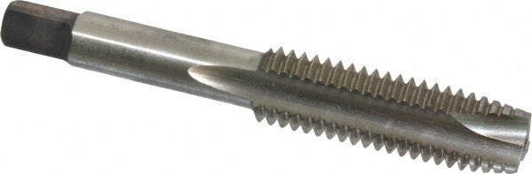 Cleveland C57215 Spiral Point Tap 1/2-13 UNC, 3 Flutes, Plug, 3B Class of Fit, High Speed Steel, Bright Finish