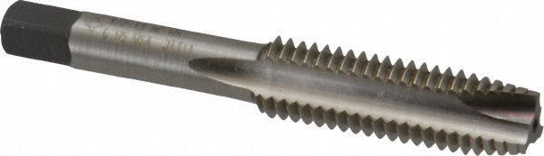 Cleveland C57216 Spiral Point Tap 1/2-13, UNC, 3 Flutes, Plug, 2B, High Speed Steel, Bright Finish
