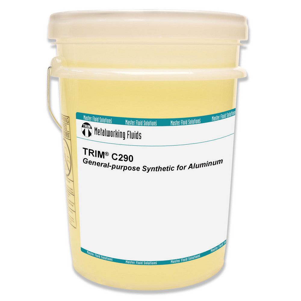 Master Fluid Solutions C290-5G TRIM® C290, Economical Synthetic Fluid for Aluminum Machining, 5 gal Pail