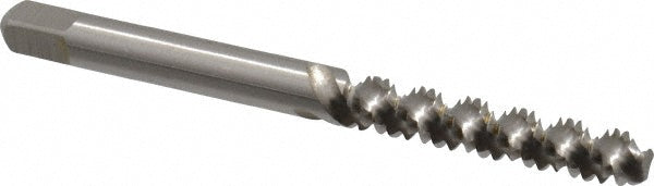 Cleveland C58545 Spiral Flute Tap #10-24, UNC, 3 Flute, Bottoming, 2B & 3B Class of Fit, High Speed Steel, Bright/Uncoated
