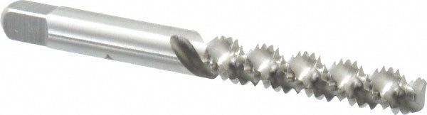 Cleveland C58563 Spiral Flute Tap 1/4-20, UNC, 3 Flute, Bottoming, 3B Class of Fit, High Speed Steel, Bright/Uncoated