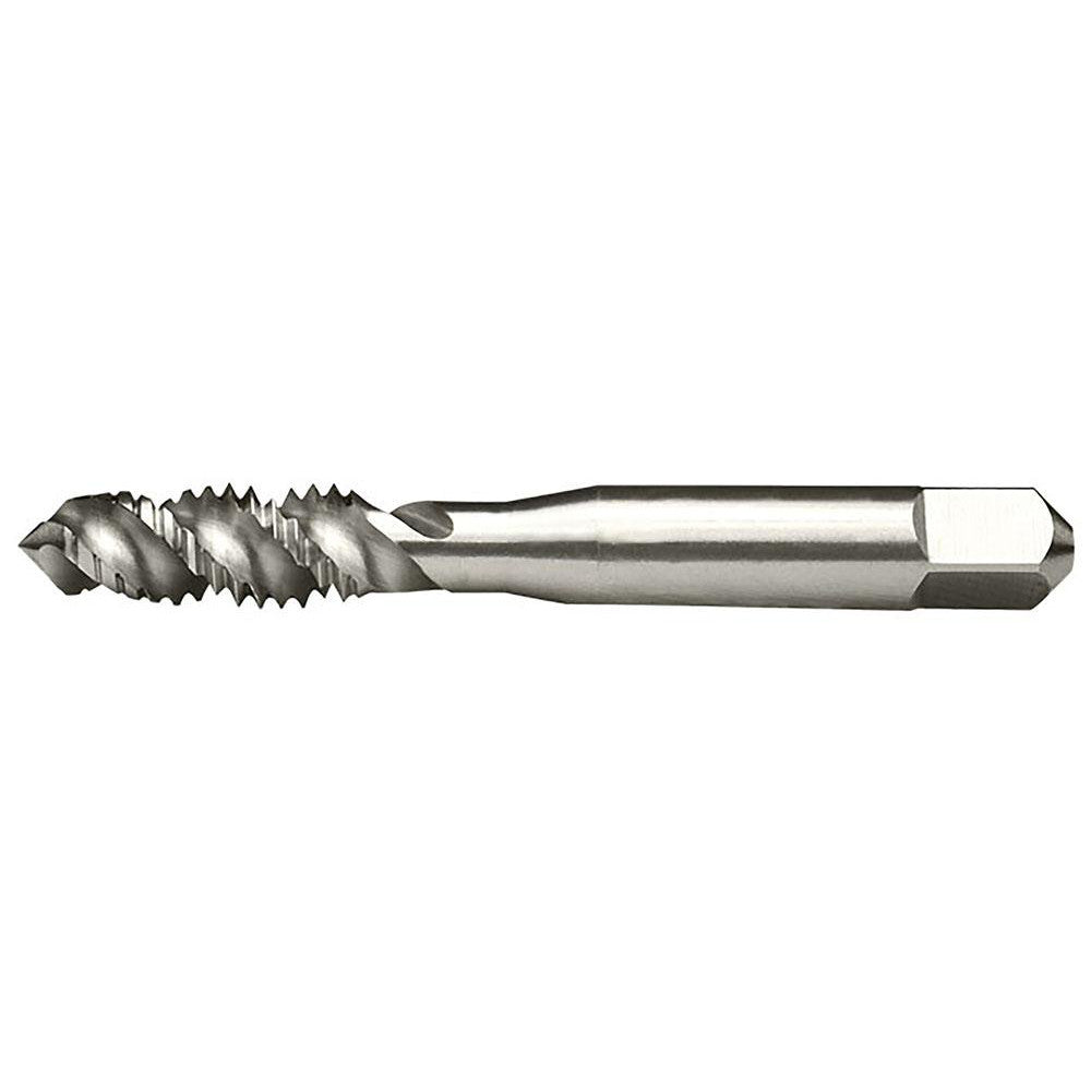 Cleveland C58615 Spiral Flute Tap 1/2-20, UNF, 3 Flute, Plug, 3B Class of Fit, High Speed Steel, Bright/Uncoated