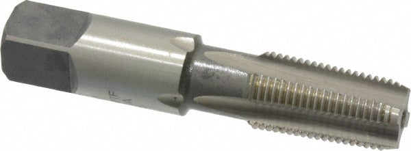 Cleveland C64060 Standard Pipe Tap 1/8-27, NPTF, 4 Flutes, High Speed Steel, Bright/Uncoated