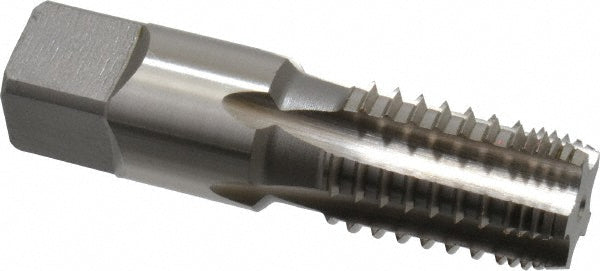 Cleveland C64100 3/8-18 NPT, 4 Flutes, Bright Finish, High Speed Steel, Interrupted Thread Pipe Tap