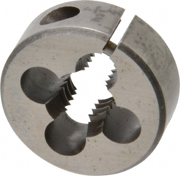 Cle-Line C65816 Round Die 3/8-16, 1" OD, High Speed Steel