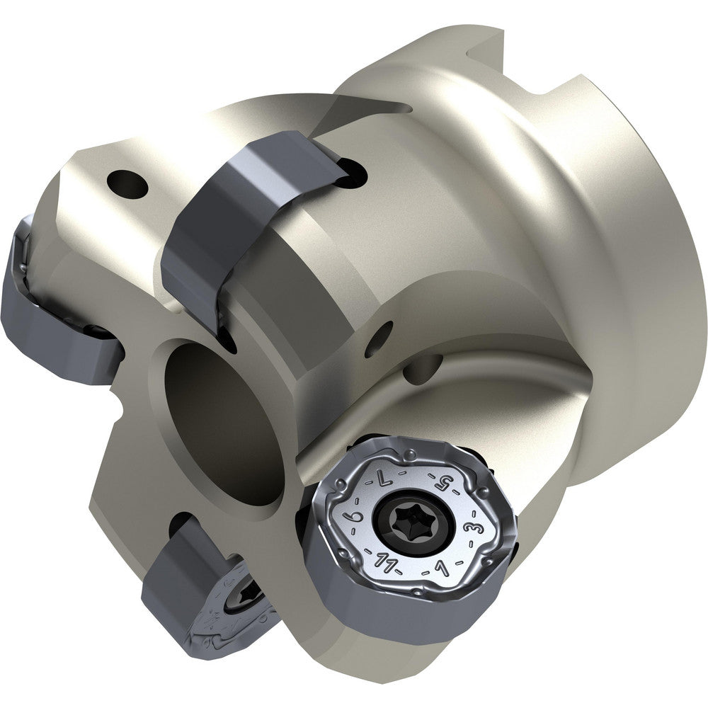 Accupro 40671372 Indexable Chamfer & Angle Face Mills Minimum Cutting Diameter (Decimal Inch) 3.0000  Minimum Cutting Diameter (Inch) 3  Maximum Cutting Diameter (Decimal Inch) 3.3544  Maximum Depth of Cut (Decimal Inch) 0.1300
