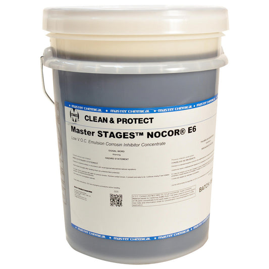 Master Fluid Solutions NOCORE6-5G Corrosion Inhibitor Master STAGES NOCOR E6, 5 gal Pail