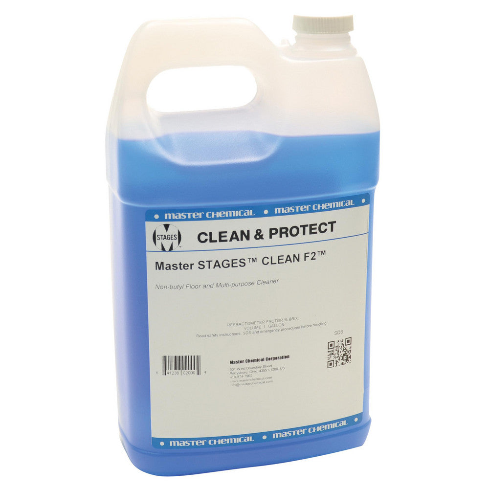 Master Fluid Solutions CLEANF2-1G Master STAGES™ CLEAN F2™, Non-Butyl Floor & Multi-Purpose Cleaner, 1 gal Jug