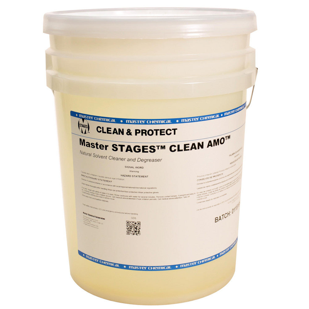 Master Fluid Solutions CLAMO-5G Master STAGES™ CLEAN AMO™, Natural-Solvent Cleaner & Degreaser, 5 gal Pail