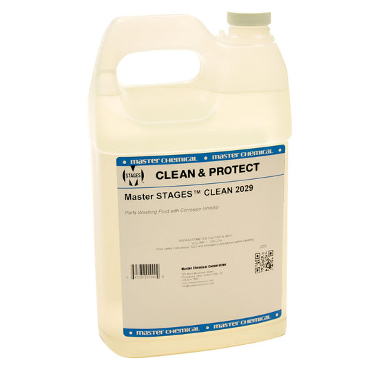 Master Fluid Solutions CL2029-1G Master STAGES™ CLEAN 2029 'One Step', Parts Washing Fluid with Corrosion Inhibitor, 1 gal Jug