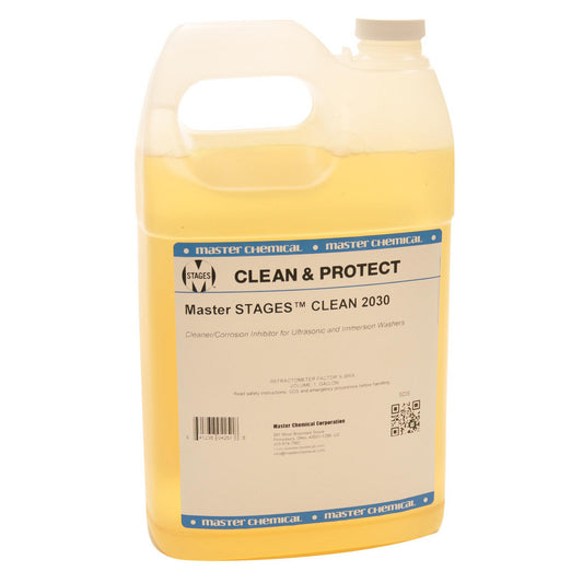 Master Fluid Solutions CL2030-1G Master STAGES™ CLEAN 2030, Cleaner/Corrosion Inhibitor for Ultrasonic & Immersion Washers, 1 gal Jug