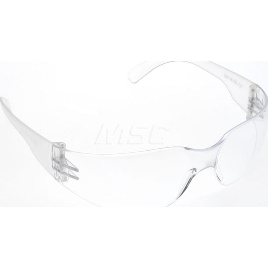 Cordova EHF10S Safety Glasses Scratch-Resistant, Polycarbonate, Clear Lenses, Full-Framed