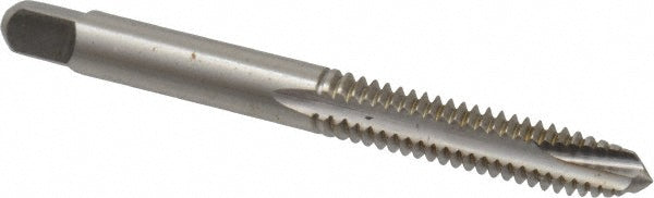 Kennametal 1542020 Spiral Point Tap 1/4-20 UNC, 3 Flutes, Plug Chamfer, 3B Class of Fit, HSS, Bright/Uncoated Coated