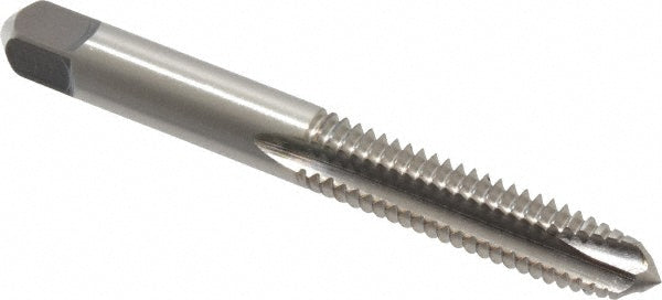 Kennametal 1542494 Spiral Point Tap 5/16-18 UNC, 3 Flutes, Plug Chamfer, 3B Class of Fit, HSS, Bright/Uncoated Coated