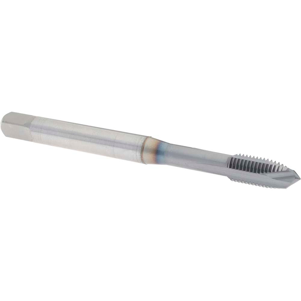 OSG 1651000908 Spiral Point Tap M8x1.00 Metric Fine, 3 Flutes, Plug, 6H Class of Fit, Powdered Metal, TiCN Coated