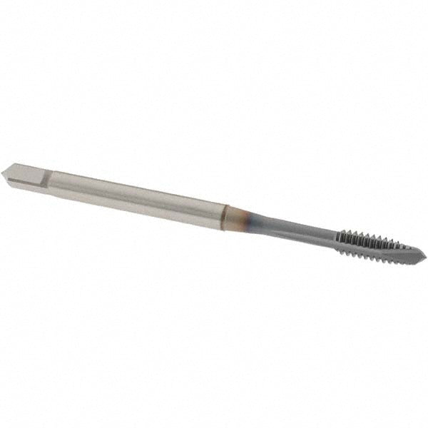OSG 1651500508 Spiral Point Tap #6-32 UNC, 3 Flutes, Plug, 2B Class of Fit, Powdered Metal, TiCN Coated