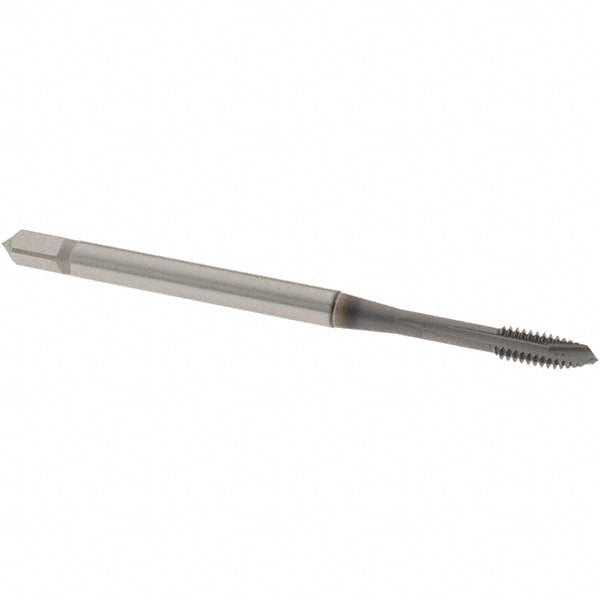 OSG 1651500308 Spiral Point Tap #5-40 UNC, 3 Flutes, Plug, 2B Class of Fit, Powdered Metal, TiCN Coated
