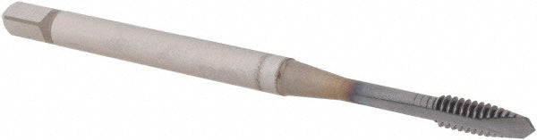 OSG 1651500108 Spiral Point Tap #4-40 UNC, 2 Flutes, Plug, 2B Class of Fit, Powdered Metal, TiCN Coated
