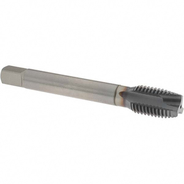 OSG 1651002108 Spiral Point Tap M16x2.00 Metric Coarse, 3 Flutes, Plug, 6H Class of Fit, Powdered Metal, TiCN Coated