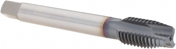 OSG 1651001908 Spiral Point Tap M14x2.00 Metric Coarse, 3 Flutes, Plug, 6H Class of Fit, Powdered Metal, TiCN Coated