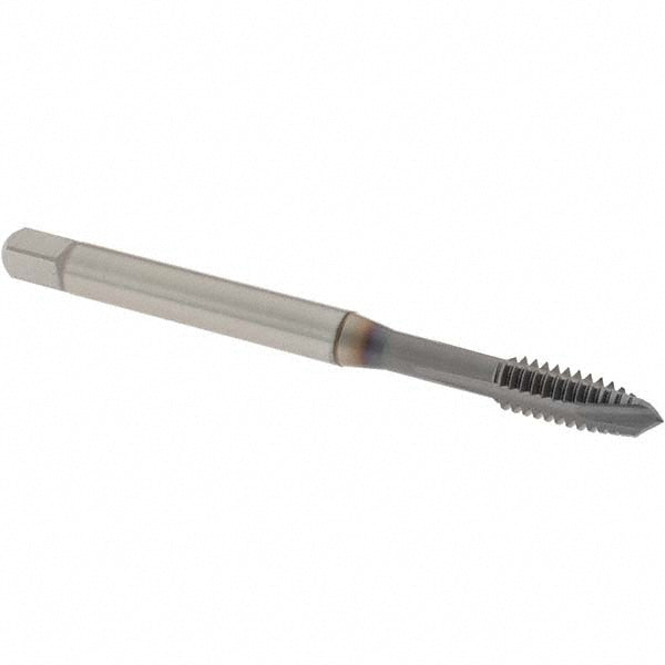 OSG 1651501608 Spiral Point Tap 1/4-20 UNC, 3 Flutes, Plug, 2B Class of Fit, Powdered Metal, TiCN Coated