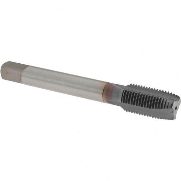 OSG 1651503808 Spiral Point Tap 9/16-18 UNF, 3 Flutes, Plug, 2B Class of Fit, Powdered Metal, TiCN Coated