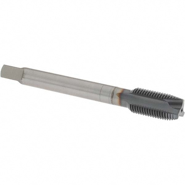 OSG 1651503408 Spiral Point Tap 1/2-20 UNF, 3 Flutes, Plug, 2B Class of Fit, Powdered Metal, TiCN Coated