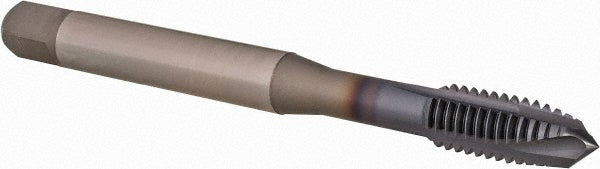 OSG 1651502408 Spiral Point Tap 3/8-16 UNC, 3 Flutes, Plug, 2B Class of Fit, Powdered Metal, TiCN Coated