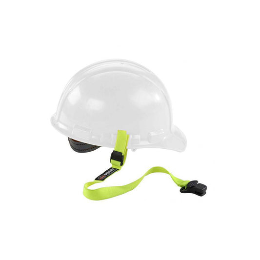 Ergodyne 19155 Hard Hat Chin Strap Elastic, Lime, Use with Hard Hat