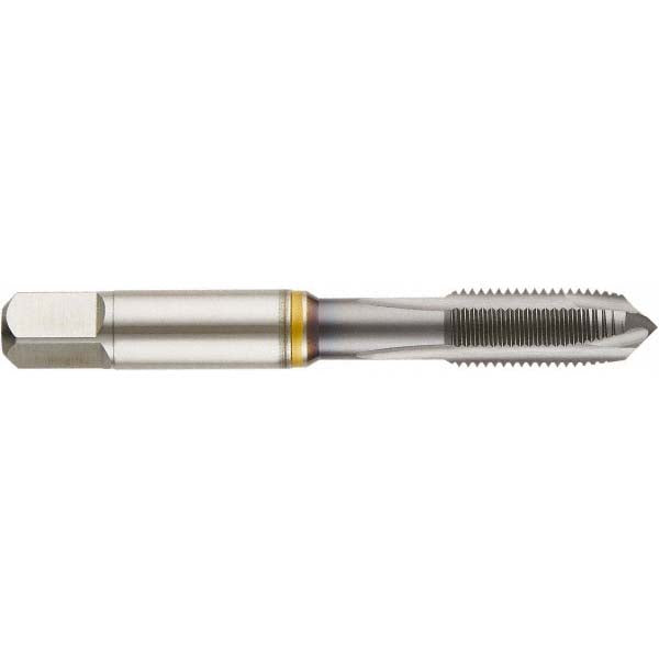 Guhring 9044062035050 Spiral Point Tap #6-40 UNF, 3 Flutes, Plug Chamfer, 2B/3B Class of Fit, HSS-E Cobalt, TiCN Coated