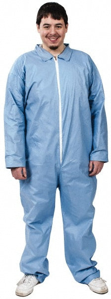 Dupont TM120SBUXL002500 Disposable Coveralls Flame & Retardant Protection, Size X-Large, 2.4000 oz, ProShield 6 SFR, Stormflaps Closure