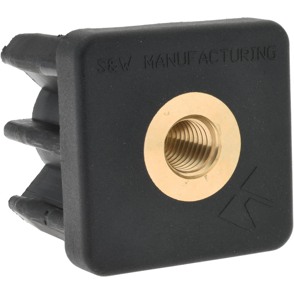 Gibraltar TE2-3B-G 2" Tube, 1/2-13 Thread, 1,800 Lb Capacity, Square Tube End
