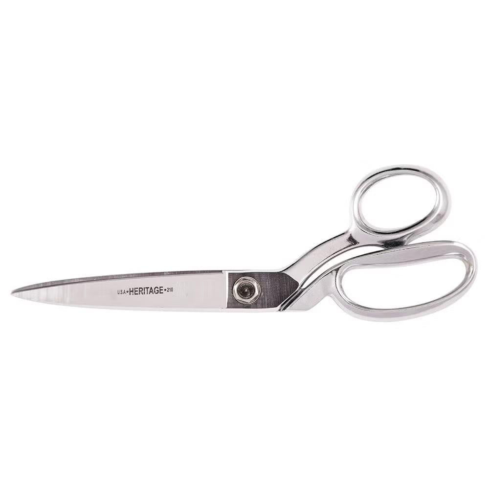 Heritage Cutlery 210 Shears 10" OAL, 4-3/4" LOC, Chrome-Plated Blades
