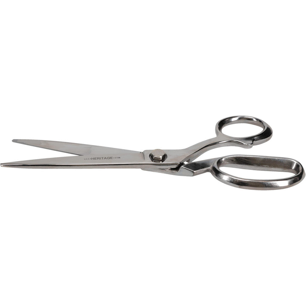 Heritage Cutlery 210B Shears 10" OAL, 4-3/4" LOC, Chrome-Plated Blades