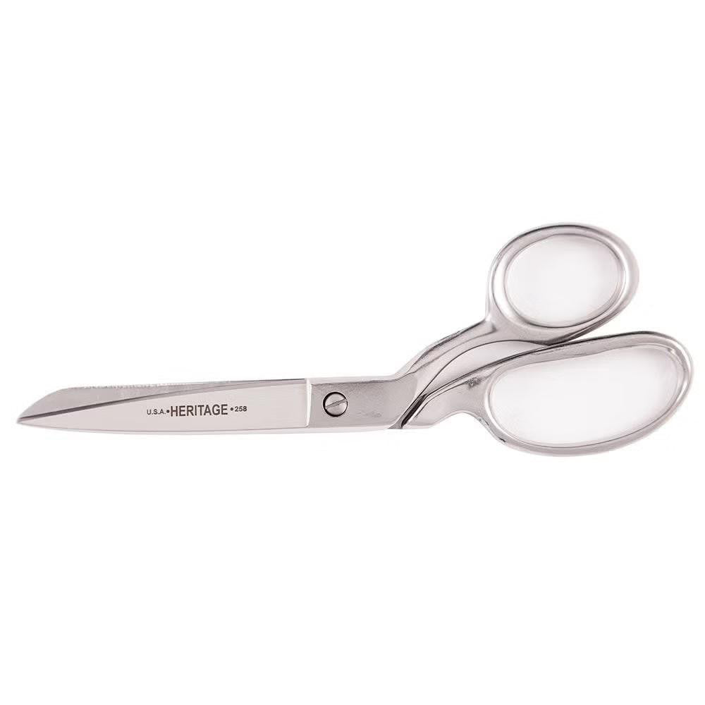 Heritage Cutlery 258 Shears 8-1/2" OAL, 3-1/2" LOC, Stainless Steel Blades
