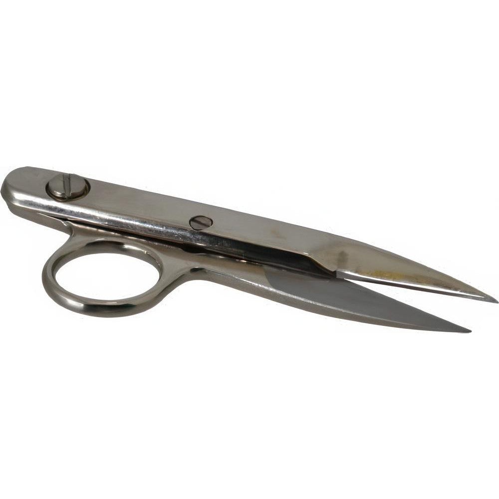 Heritage Cutlery HTC-5 Thread Snips 4-1/2" OAL, 1-3/8" LOC, Nickel-Plated Carbon Blades