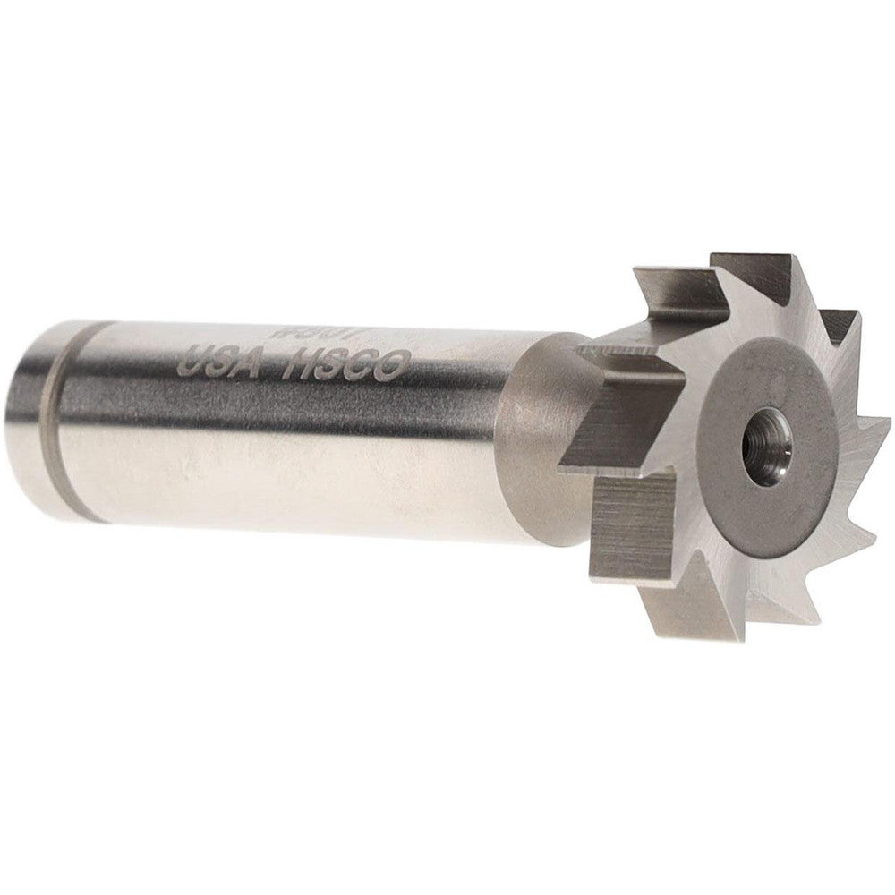 MOON CUTTERS CO. CKY825 Woodruff Keyseat Cutter 0.875" Cut Dia, 0.25" Cut Width, 1/2" Shank Dia, Straight Tooth