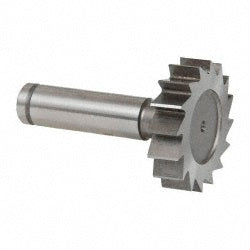 MOON CUTTERS CO. CKY1200 Woodruff Keyseat Cutter 1.5" Cut Dia, 0.375" Cut Width, 1/2" Shank Dia, Straight Tooth