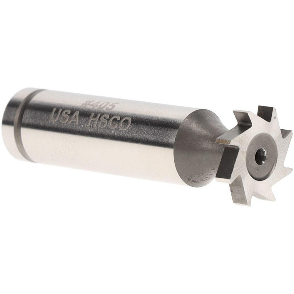 Moon Cutters Co. CSTKY650 Woodruff Keyseat Cutter 0.75" Cut Dia, 0.1875" Cut Width, 1/2" Shank Dia, Staggered Tooth