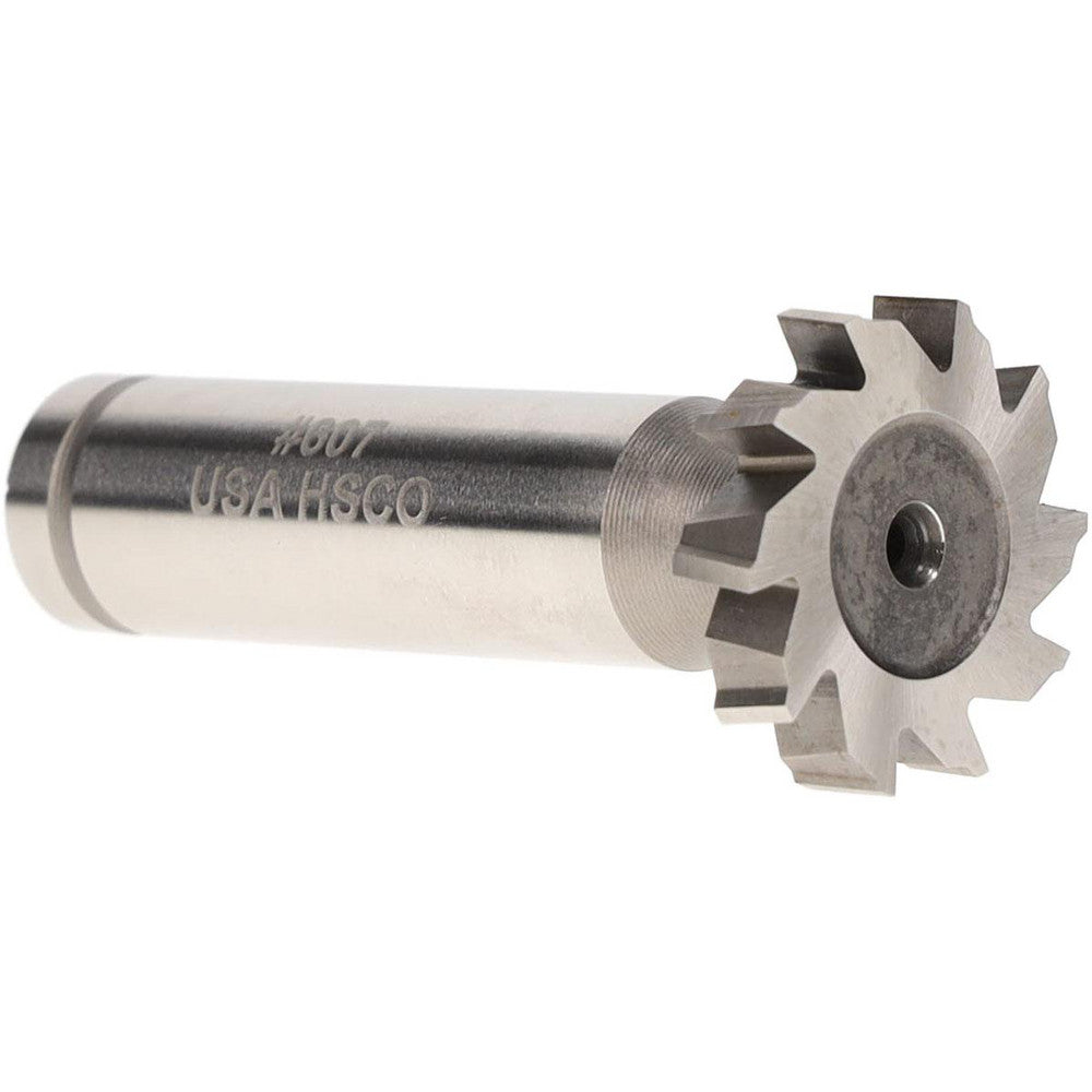 Moon Cutters Co. CSTKY675 Woodruff Keyseat Cutter 0.875" Cut Dia, 0.1875" Cut Width, 1/2" Shank Dia, Staggered Tooth