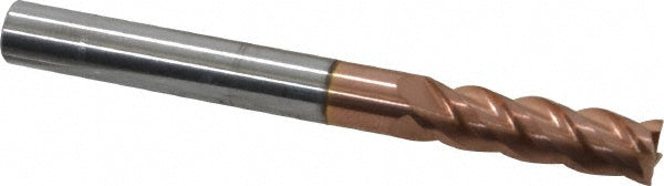 ProMax 111-01612 Square End Mill 1/4" Dia, 3/4" LOC, 4 Flute, Solid Carbide