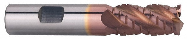 ProMax 120-06412 Roughing & Finishing End Mill 1" Dia, 4 Flutes, 0.03" Corner Radius, Corner Radius End, Solid Carbide