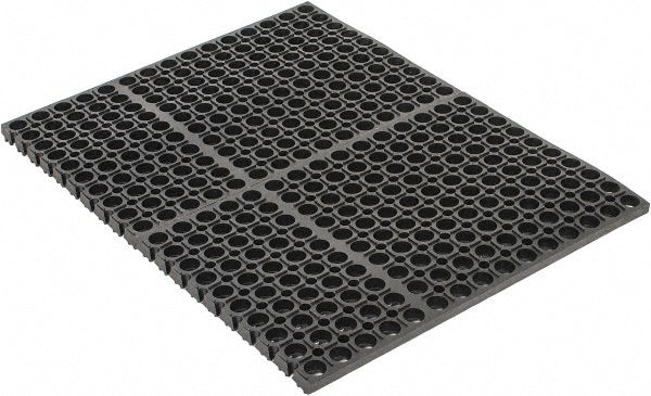 PRO-SAFE 39171092018X24 Anti-Fatigue Mat 2' Long, 18" Long, 7/8 Thick, CFR Rubber, Straight Edges, Heavy-Duty
