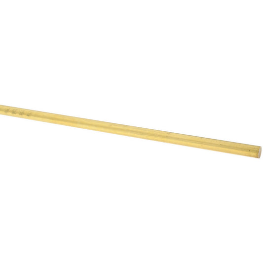 Value Collection CURD001163 Brass Round Rod 9/16" Dia, 36" Long, Alloy 360