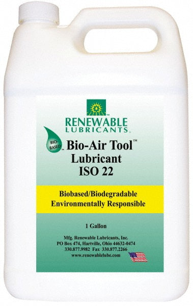 Renewable Lubricants 83103 1 Gal Bottle, ISO 22, Air Tool Oil