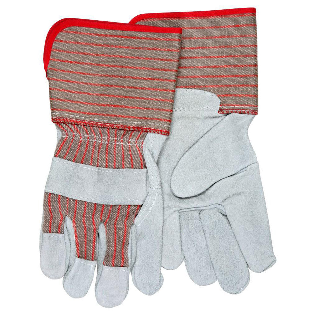 MCR Safety 1210S Work Gloves Memphis® 1210, Size Large, Cowhide Leather Lined, Cowhide Leather, General Purpose