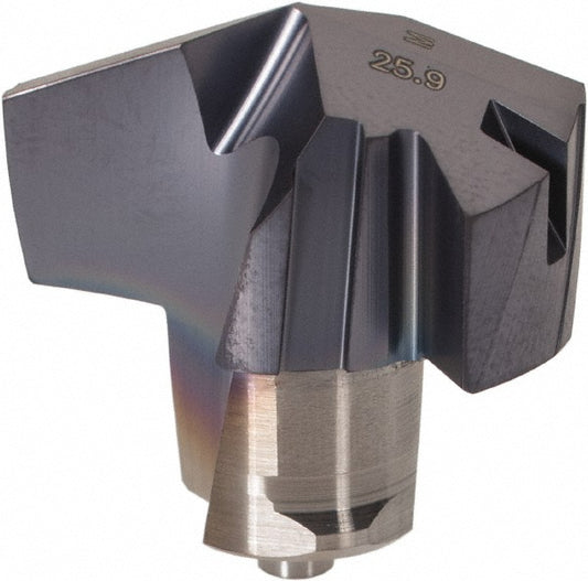 Iscar 5506720 Replaceable Drill Tips ICM1020 IC908, 1.0200" Dia, 25.91 mm Dia, 140 deg Point,  IC908