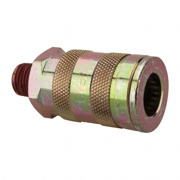 Value Collection 2333782511 1/4 Male NPT Tru-Flate Automotive Pneumatic Hose Coupler